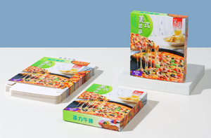 Luxury Cardboard Frozen Food Packaging Box